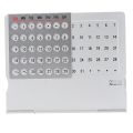 Decor Gift Super Unique Office Supplies For Home Desk Decor English Metal Calendar Calendar 100 Years Calendar Perpetual Calendar. 