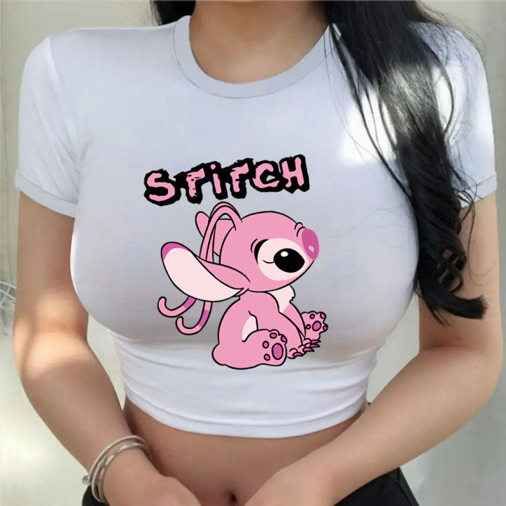 Disney%20Cartoon%20Women%20Tops%20Stich%20Crop%20Top%20Fashion%20T-shirts%20Lilo%20Stitch%20Kawaii%20Tshirts%20Cute%20Print%20Casual%20Men%20T-shirt%20Ladies%20Blouse%20-%20Image%206