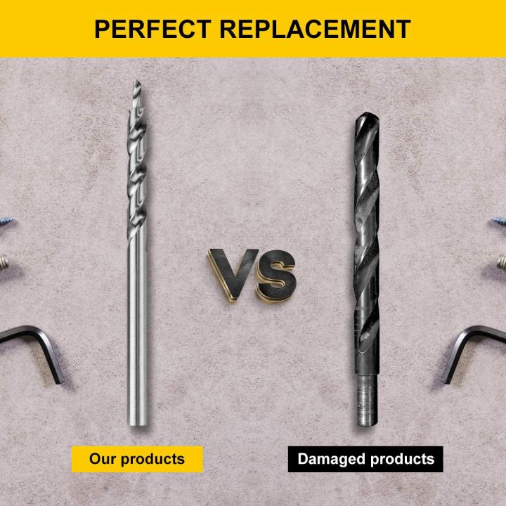 Durable%203/8%20Inch%20Pocket%20Hole%20Drill%20Bit%20with%20Depth%20Stop%20Collar%201/4%20Hex%20Shank%20Replacement%20Twist%20Step%20Drills%20for%20Kreg%20Manual%20Pocket%20Hole%20Guide%20Jig%20Master%20System%20-%20Image%205