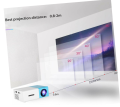 Mini Projector, HDMI/USB Short Distance Projector. The portable projector YG300 4K HD is perfect for children or as a gift. Use anywhere indoor or outdoor projector. 
