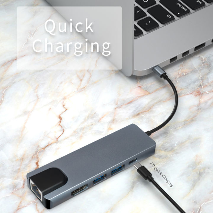 Multiport%20Hub,%20Type%20C%20Hub,%204K%20HD%20Display,%20USB%203.0%20and%20Type%20C%20Data%20Adapter%20Card%20Reader%20Compatible%20with%20Windows/macOS/Android/iOS/Linux%20Systems%20-%20Image%204