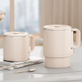 800ML Folding Mini Electric Kettle Multi-function 304 Stainless Steel Portable Noodle Pot Kettle Water Cup Large Capacity Kettle.