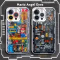 Super Mario Bros Game Case For Samsung Galaxy S24 Ultra S22 Note 20 A55 A35 A34 A54 A13 A32 Cover Silicone Funda Transparent. 