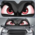 Sunshades Reflector Anti UV Protector Evil Eyes Custom Car Sunshade Auto Sunshade Universal Sun Shade Summer 2022-black.