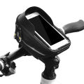 YSANAM Bicycle Phone Mount Bags Waterproof Front Frame Top Tube Bag with Touch Screen Phone Holder Case Cycling Bike Phone Tool Storage Bag Pack. 