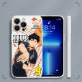Case Cover For iPhone 11 12 13 PRO MAX MINI Casing Anime Haikyuu Shoyo Hinata Tobio Kageyama Kozume Kenma Soft Shockproof Full Protection TPU Silicone Anti-falling Japan Cartoon. 