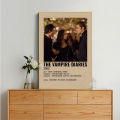 The Vampire Diaries Movie Posters Kraft Paper Vintage Poster Wall Art Painting Study Stickers Wall Painting. 