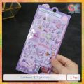 Cartoon 3D Sticker. 