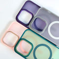 For Apple iPhone 16 Pro Max MagSafe Protective Back Cover - Grey. 