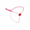 Transparent Crotchless String Bead G-string Lingerie for Porno Outfit Thongs Women Underwear Pearl Open Panties.
