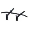 Wall Mount Pull Up Bar- Black.