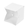 Portable Photo Studio LED Light Box Shooting Tent Mini Folding Photography Studio Softbox with 4 Colors Backdrops 1pc LED Strip with 35pcs 6500K Light Beads Adjustable Brightness 4W USB Input for Jewellery Small Products Still Life. 