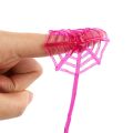 Funny Sticky Spider Web Toy Boy Girl Favor Sticky Hands Toys Children Kids Birthday Party Halloween Carnival Party Supplies Gift.