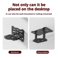 Mobile Projector Holder Stand Wall Mounted Removable Adjustable Universal Ceiling Bracket Support.