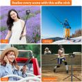 VRIG TP-21 Selfie Stick Tripod 1.4M Action Camera for Insta360 GoPro Hero 10 9 8 7 AKASO SJCAM OSMO Action Cameras. 