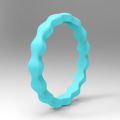 Medical Grade Logo Custom Silicone Rubber Finger Wedding Rings for men. 