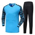 Men Soccer Goalkeeper Jerseys Football Sets Goal Keeper Uniforms Suit Training Pants Doorkeepers Shirts Shorts Sports Kit Custom. 