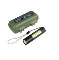 Rechargeable Torchlight Torch LED USB Portable Torch 3 -Mode Mini Camping Lighting zoom.