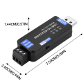 USB to RS485/RS232 Communication Module.