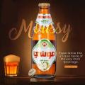 Moussy Apple Flavour  Malt Beverage, 330 ml- 1pack (Saudi Arabia). 