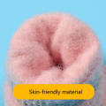 Boy Girl   Wool Knit Kid Soft Half Finger Flip Glove Children Winter Warm Cute Cartoon Fox Knit Mitten. 