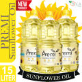 Premi Sunflower Oil 15 Liter (Ukraine). 