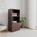 RK Furniture 3-Shelf Bookcase With Adjustable Storage Shelves- Floor Standing Unit - Furniture & Decor. 