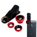 Universal clip lens|KINGMAS 3 in 1 Universal Fish Eye & Macro Clip Camera Lens Kit for Most Smartphones. 