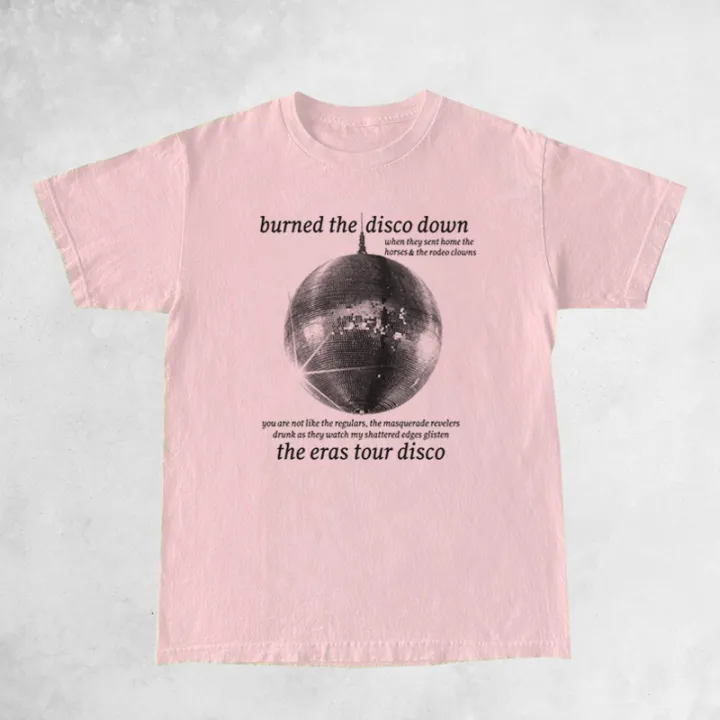 Women%20Retro%20Disco%20Ball%20Graphic%20Tees%20Trendy%20Fashion%20Music%20Lover%20T%20Shirt%20Cute%20Bachelorette%20Party%20T-Shirts%20Female%20Y2k%20Vintage%20Tops%20-%20Image%202