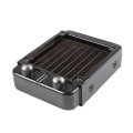 8X G1/4 90mm Aluminium Heat Radiator for PC CPU Water Cooling Heatsink Black. 