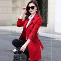 Big Size Spring Autumn Women Classic Double Breasted Mid-long Trench Coat Female Slim Street Windbreaker Business Outerwear.