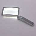 Portable Magnifier Foldable Led Magnifying Glass Lightweight Handheld Reading Aid for Elderly High Power Magnification Scratch-resistant Magnifier. 