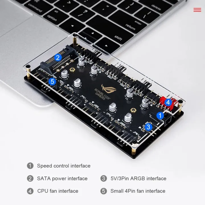 12V%204Pin%20RGB%205V%203%20pin%20ARGB%20Cable%20Splitter%20Hub%20SATA/4D%20Powered%20Extension%20Cable%20Adapter%20LED%20Strip%20Light%20PC%20RGB%20Fan%20Cooler%20Control%20-%20Image%204