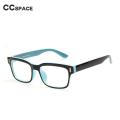 55681 Retro Anti Blue Glasses Frames Women Customized Prescription Glasses Fashion Rectangle Eyeglasses.