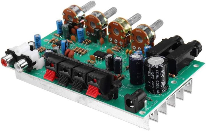 DX0809%20%20Class%20D%20Power%20Amplifier%2040W%C3%972%20DC12V%20with%20Microphone%20Dual%20Channel%2080W%20Stereo%20Digital%20Audio%20Power%20Amplifier%20Board%20-%20Image%204