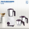 Philips HL7505 500W Mixer Grinder (White & Purple) – Official Philips Product.