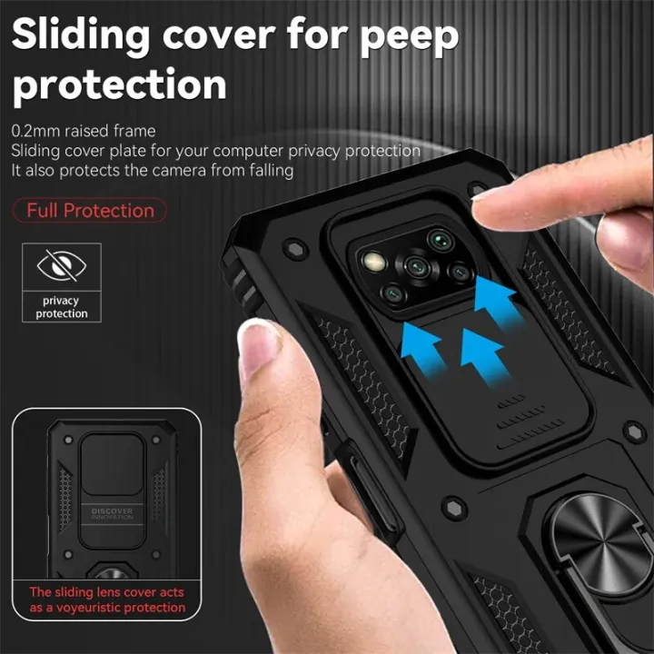 Cover In Silicone Per Xiaomi Poco X3 NFC / Pro – Custodia Morbida TPU Con Fodera In Tessuto – Antiurto – Blu