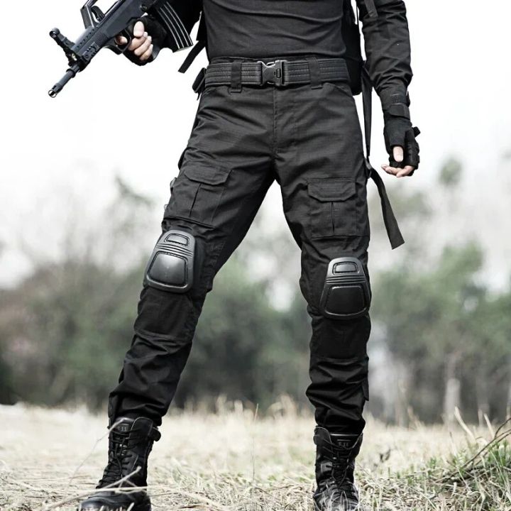 KRYDEX Gen4 Combat Tactical Pants With Knee Pads – MC Camo, Men's, Army Paintball Airsoft