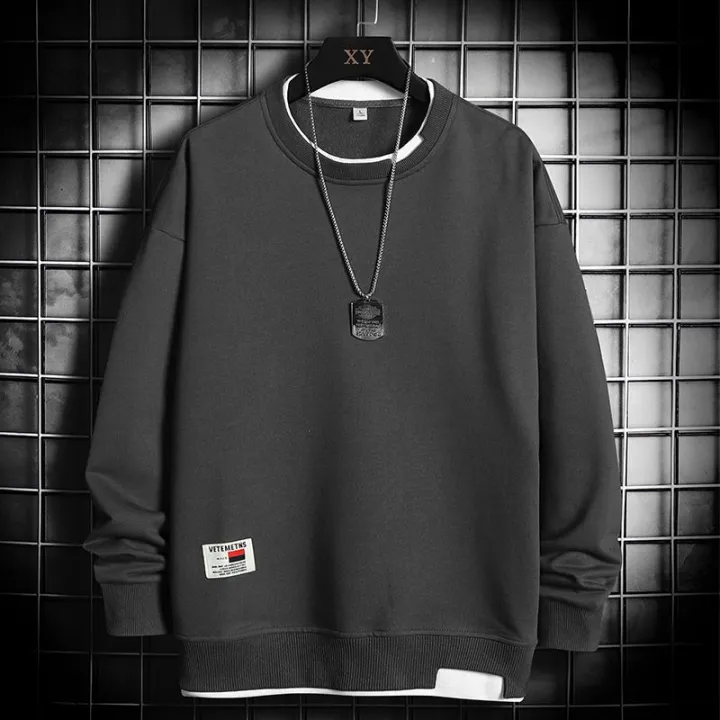 Sweatshirt%20boys%20autumn%20and%20winter%20new%20trendy%20ins%20trend%20hoodless%20round%20neck%20pullover%20long%20sleeve%20t-shirt%20two%20loose%20tops%20-%20Image%203