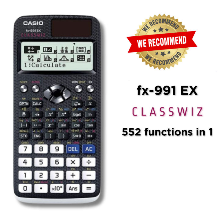 Fx-991Ex Scientific Calculator Engineering Calculator/Non-programmable Calculator