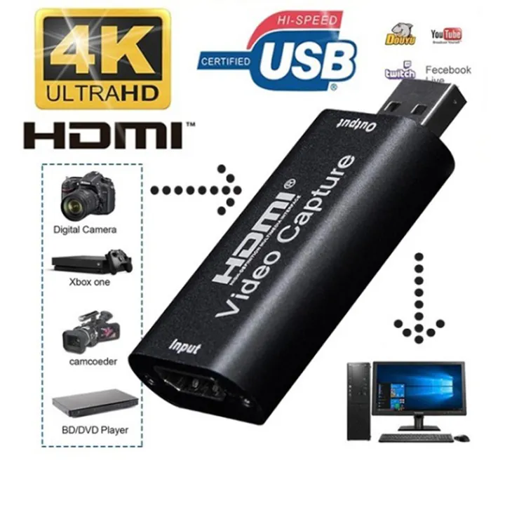 Video%20Capture%20Cards%20Audio%20Capture%20Adapter%20HDMI%20To%20USB%203.0%20Definition%204K%20Record%20-%20283824191%20-%20Image%202