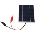 Waterproof Solar Panel 5W 12V Outdoor DIY Solar Cells Charger 136X110MM for 9-12V Battery Tool. 