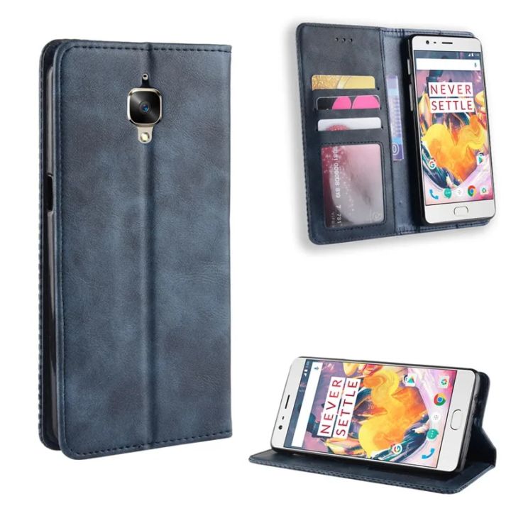Flip Cover For OnePlus 3T Case Wallet Card Stand Magnetic Cover For OnePlus 3T 3 T A3000 A3003 One Plus 3T OnePlus3T Phone Cases