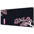 Large Gaming Mouse Pad XXL Sakura Desk Mat Computer Keyboard Mat Pink Cherry Blossom Mouse Mat Big Mousepad Gamer 300x800 Carpet.