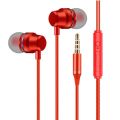 Universal 3.5mm Wired Headphones In-Ear Music Sports Stereo Earphones Noise Canceling Headphone Headset With Microphone. 