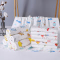 Baby cotton packs, newborn delivery room towels, blankets, swaddling clothes, soft and breathable, thin wraps, baby products.