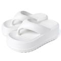 2023 New Summer Flat Slippers Women Genuine Leather Black White Flops Thick Sole Mules Casual Comfort Slides Woman.