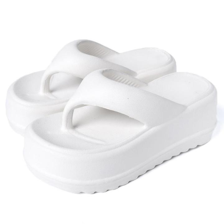 2023%20New%20Summer%20Flat%20Slippers%20Women%20Genuine%20Leather%20Black%20White%20Flops%20Thick%20Sole%20Mules%20Casual%20Comfort%20Slides%20Woman%20-%20Image%203