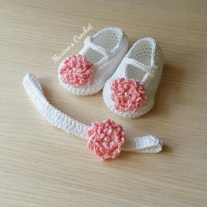 Crochet Baby Shoes