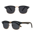GCV Handmade Classic Leading Par Wooden Sunglasses Men Women Polarized UV400 Protection Semi-Rimless Retro Eyewear Oculos Party. 
